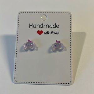 Cinnamoroll glow in the dark earrings